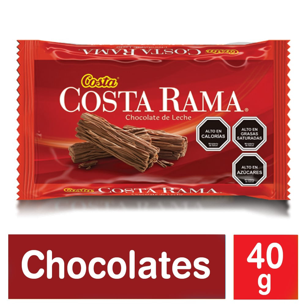 Chocolate de Leche Costa Rama 40 gr