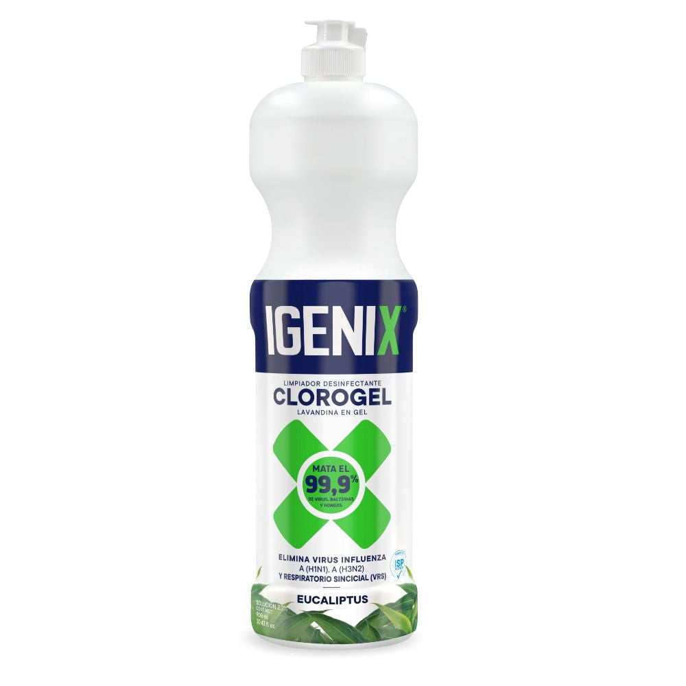 Cloro Gel Igenix Eucalipto 900 ml