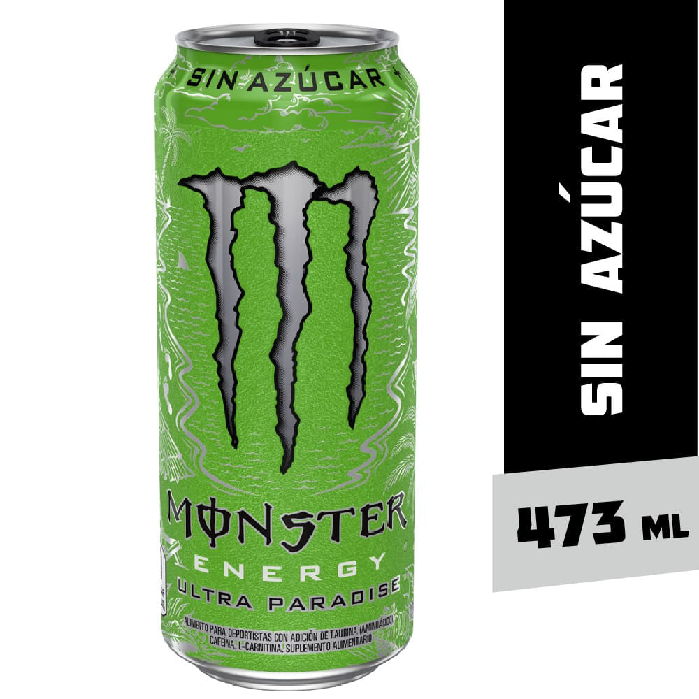 Energetica Monster Sin Azucar Ultra Paradise 473 ml