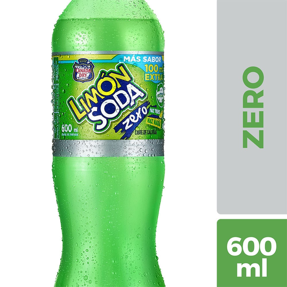 Bebida Limon Soda Zero 600 ml
