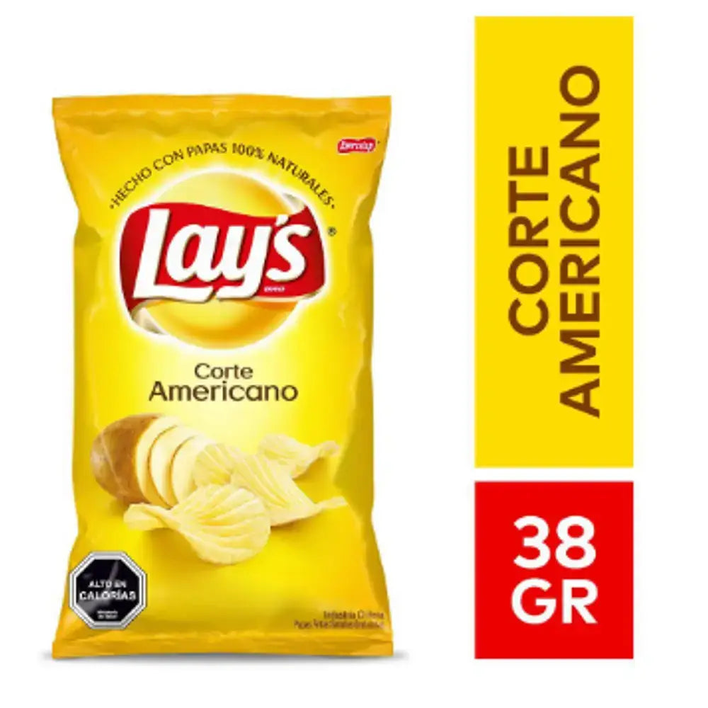Papas Fritas Lays Corte Americano 38 g