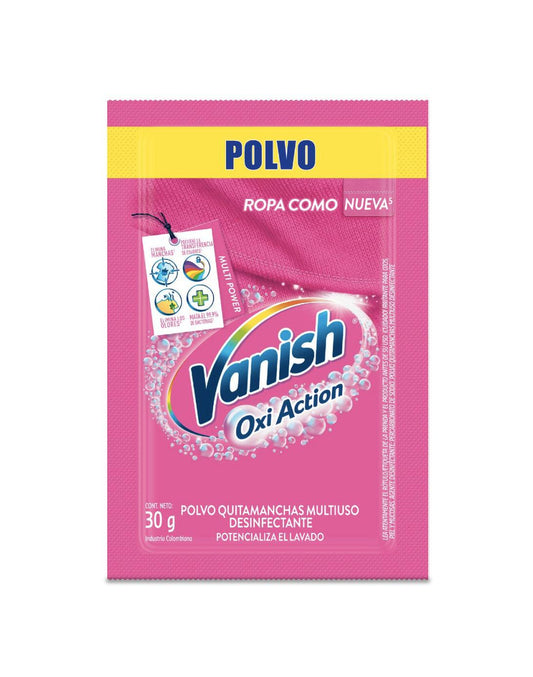 Sobre Vanish ropa Color polvo 30 g