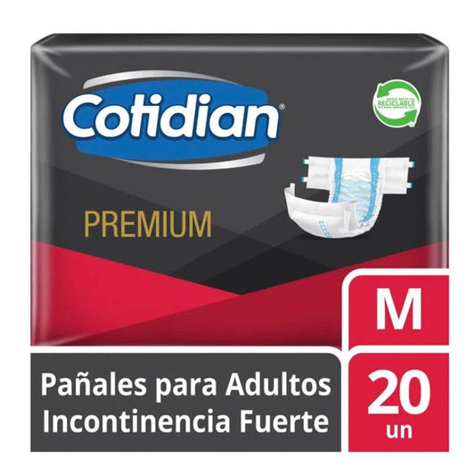 Pañal de Adulto Cotidian Premium Talla M 20 unid
