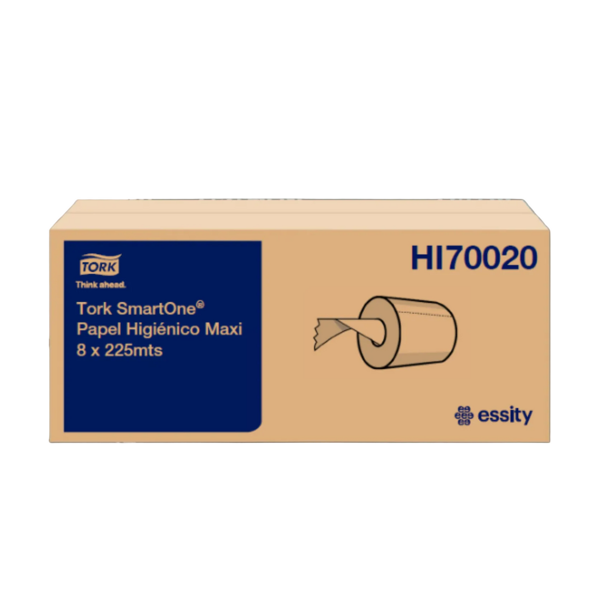 Papel Higiénico Universal SmartOne Tork D/H 8x225 mt
