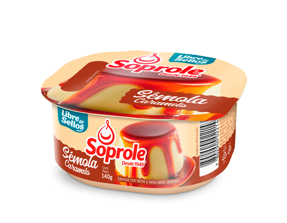 Semola soprole caramelo 140 grs