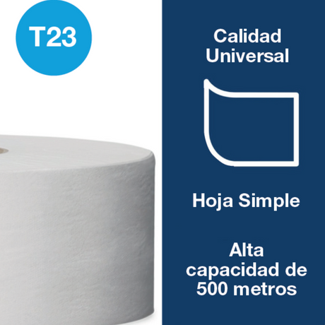 Higiénico Jumbo Tork Económico 4x500 mt