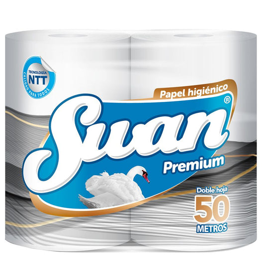 Paquete Papel Higienico 4x50 mts Swan