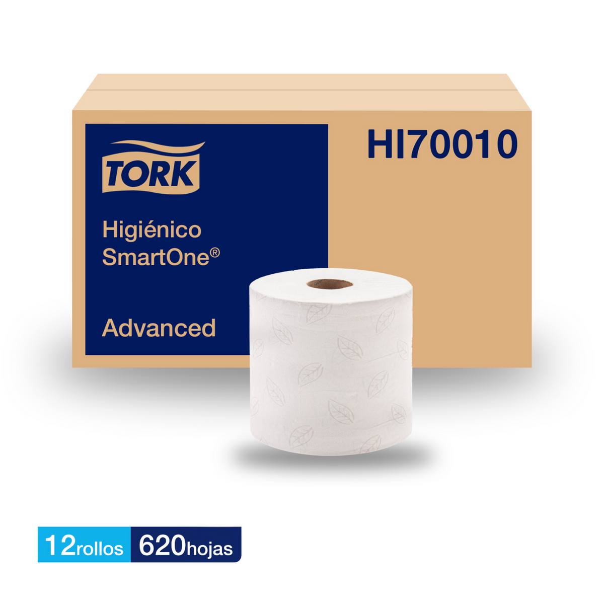 Papel Higiénico SmartOne Tork Mini D/H 12x111.6 mt