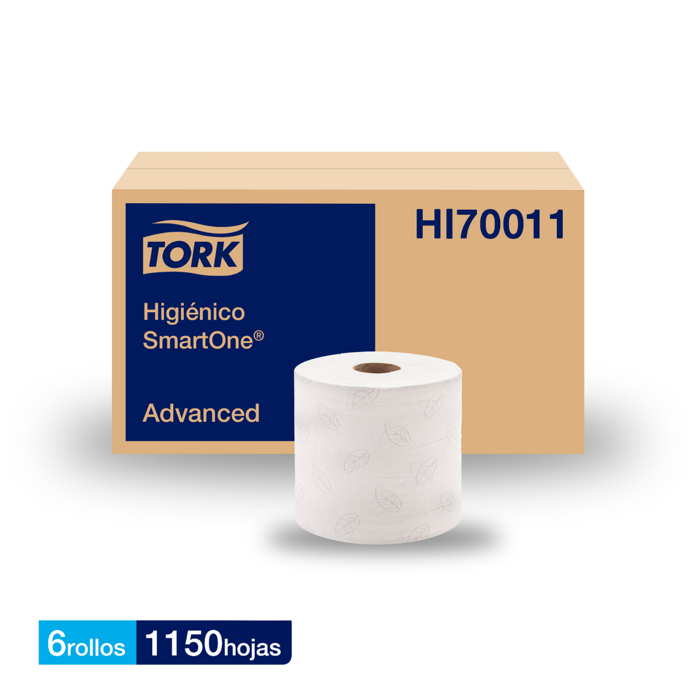 Higiénico SmartOne Tork Grande D/H 6x207 mt