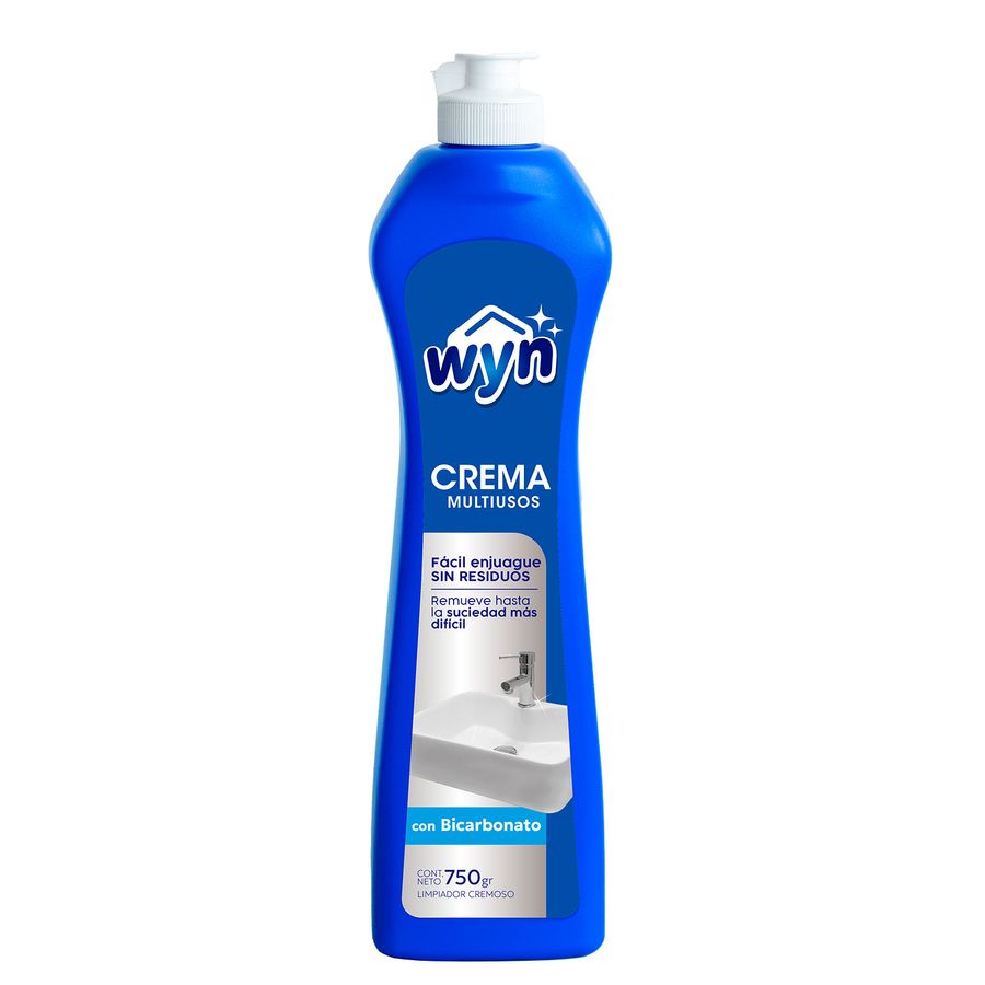 Limpiador en crema Wyn con bicarbonato 750 g