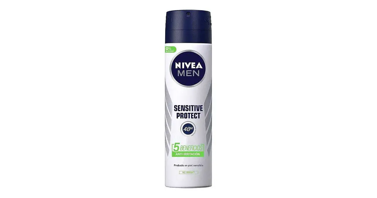 Desodorante en aerosol Nivea men sensitive protect 150 ml