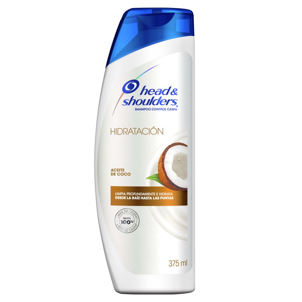 Shampoo Head & Shoulders Hidratacion Aceite de Coco 375 ml