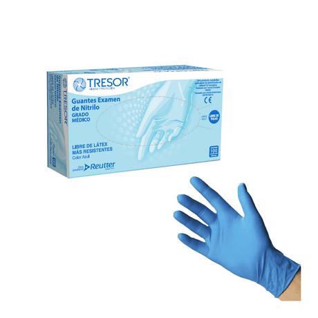 Guante Nitrilo Tresor Celeste Talla L