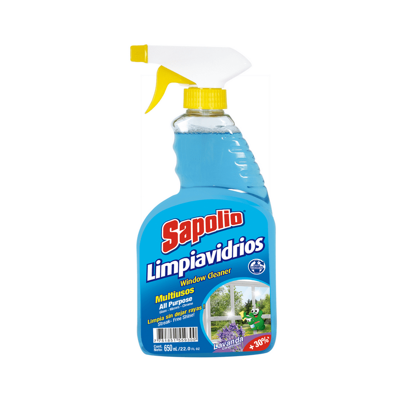 Limpia Vidrios Sapolio Gatillo 500 ml