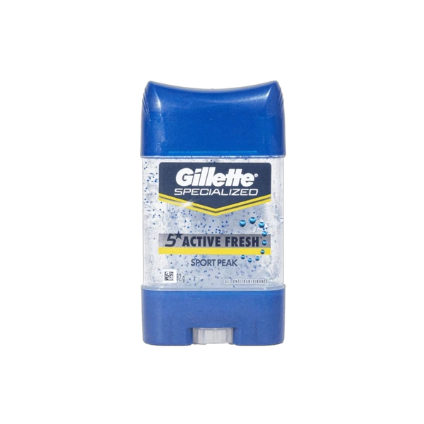Desodorante en gel Gillette active fresh 82 g