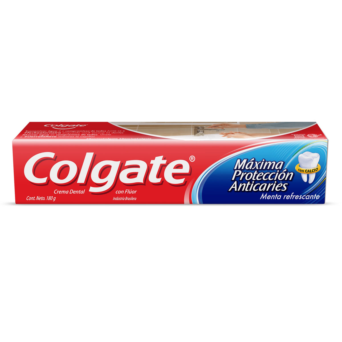 Pasta dental Colgate Máxima Protección Anticaries 180 g