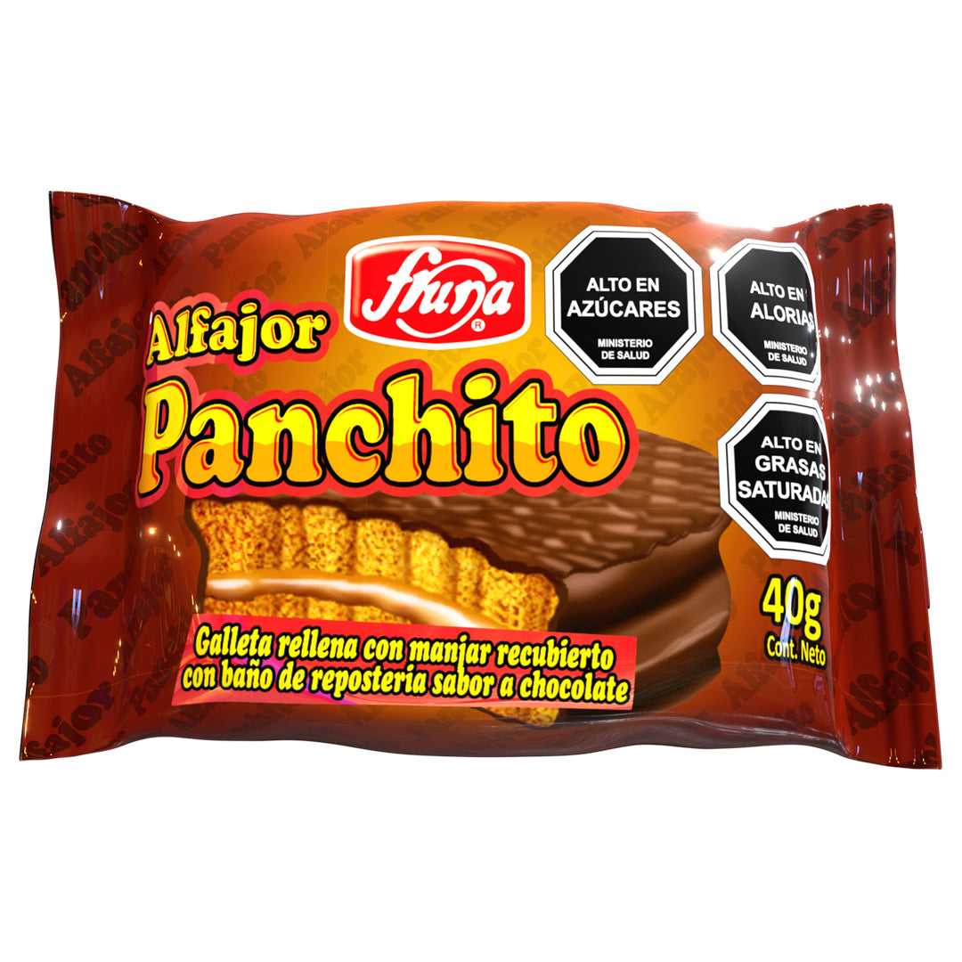 Alfajor Panchito Fruna 40 gr