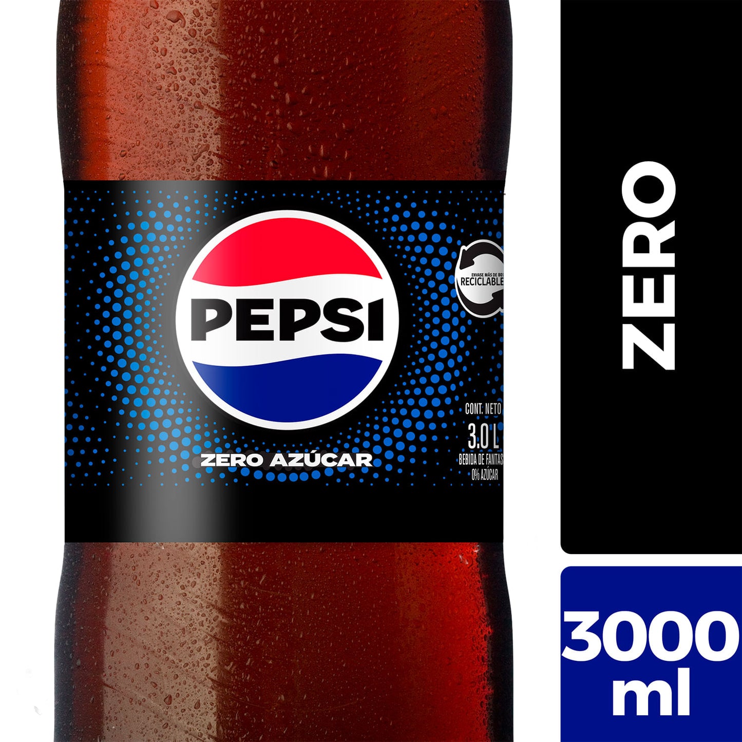 Bebida Pepsi Zero 3L