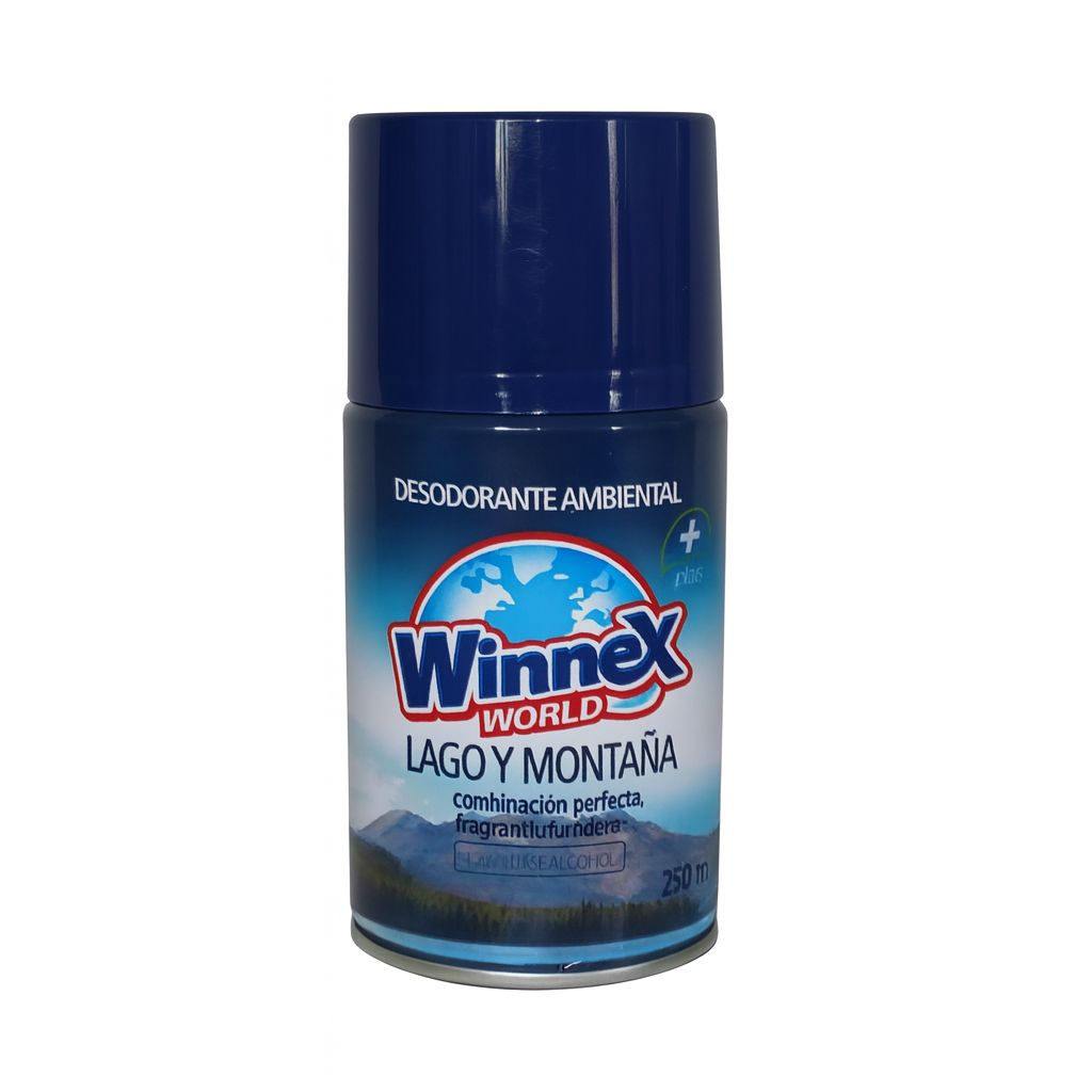 Desodorante Ambiental Repuesto Automático Lago Montaña Winnex