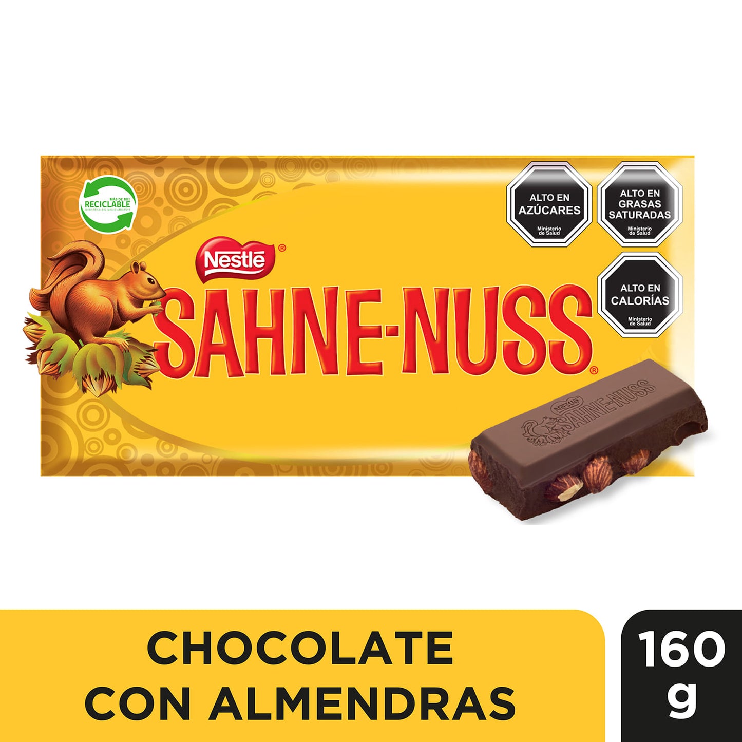 Chocolate Sahne-Nuss 160gr