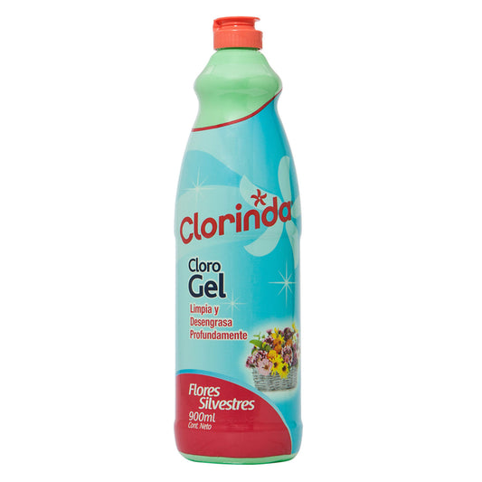 Cloro Gel Clorinda Floral 900 ml