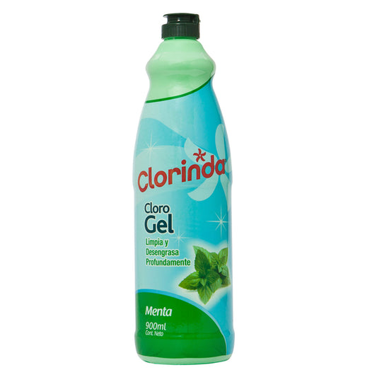 Cloro Gel Clorinda Menta 900 ml