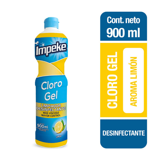 Cloro Gel Impeke Limon 900 ml