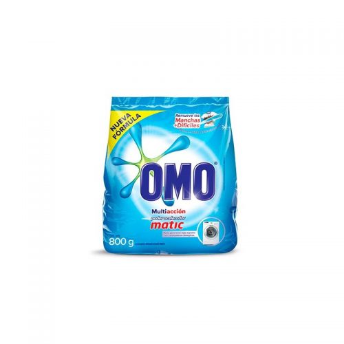 Detergente Omo polvo azul 800 g
