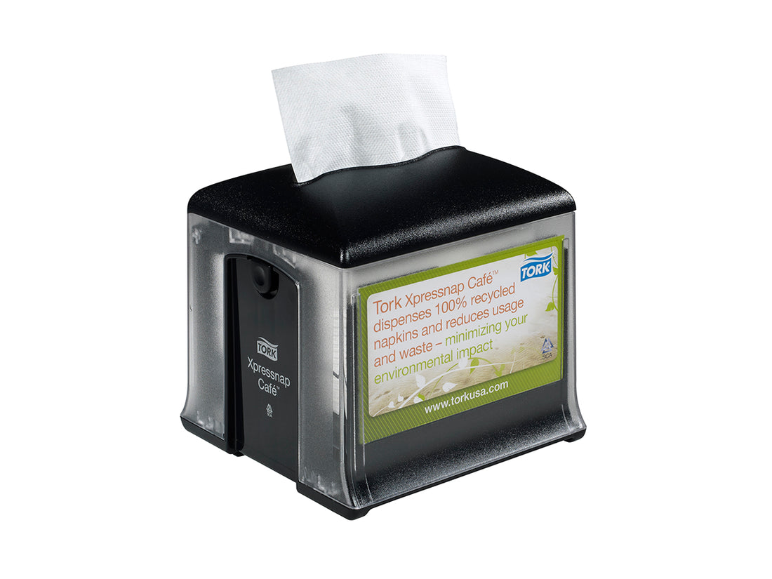 Disp. Servilleta Tork Xpressnap Negro