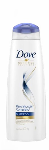Shampoo Dove reconstrucción keratina 400 ml