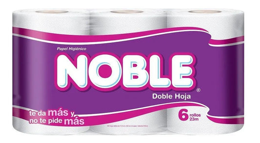 Manga Papel Higienico Noble 6x23 mts 48 rollos