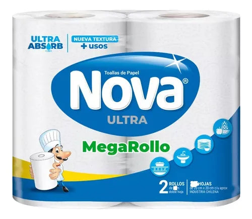 Manga Toalla de Papel 2x24 Nova Ultra