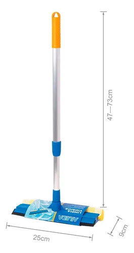 Limpia Vidrios Mango de Goma Aileda