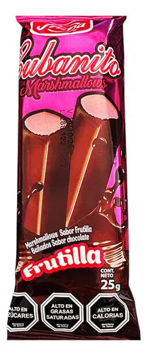 Marshmallows Frutilla Cubanito Fruna 25 gr