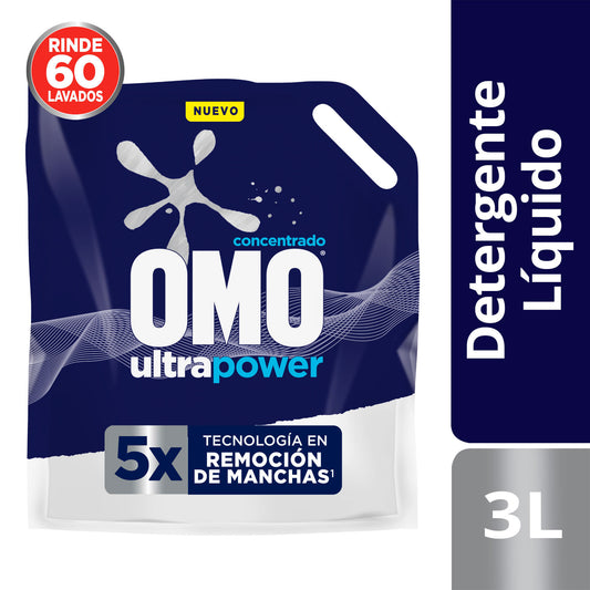 Detergente Liquido Omo 3 Litros Recarga