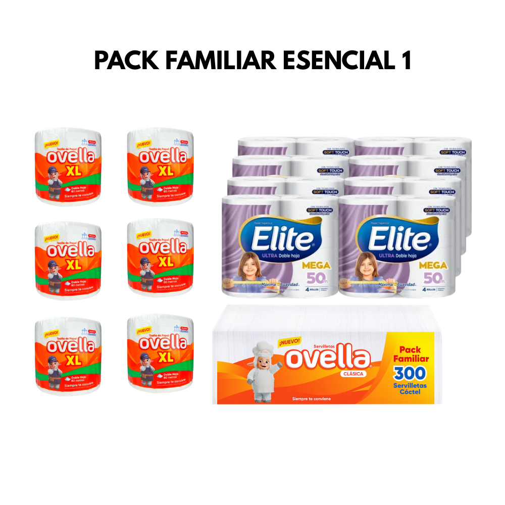 Pack Familiar Papeleria Esencial 1