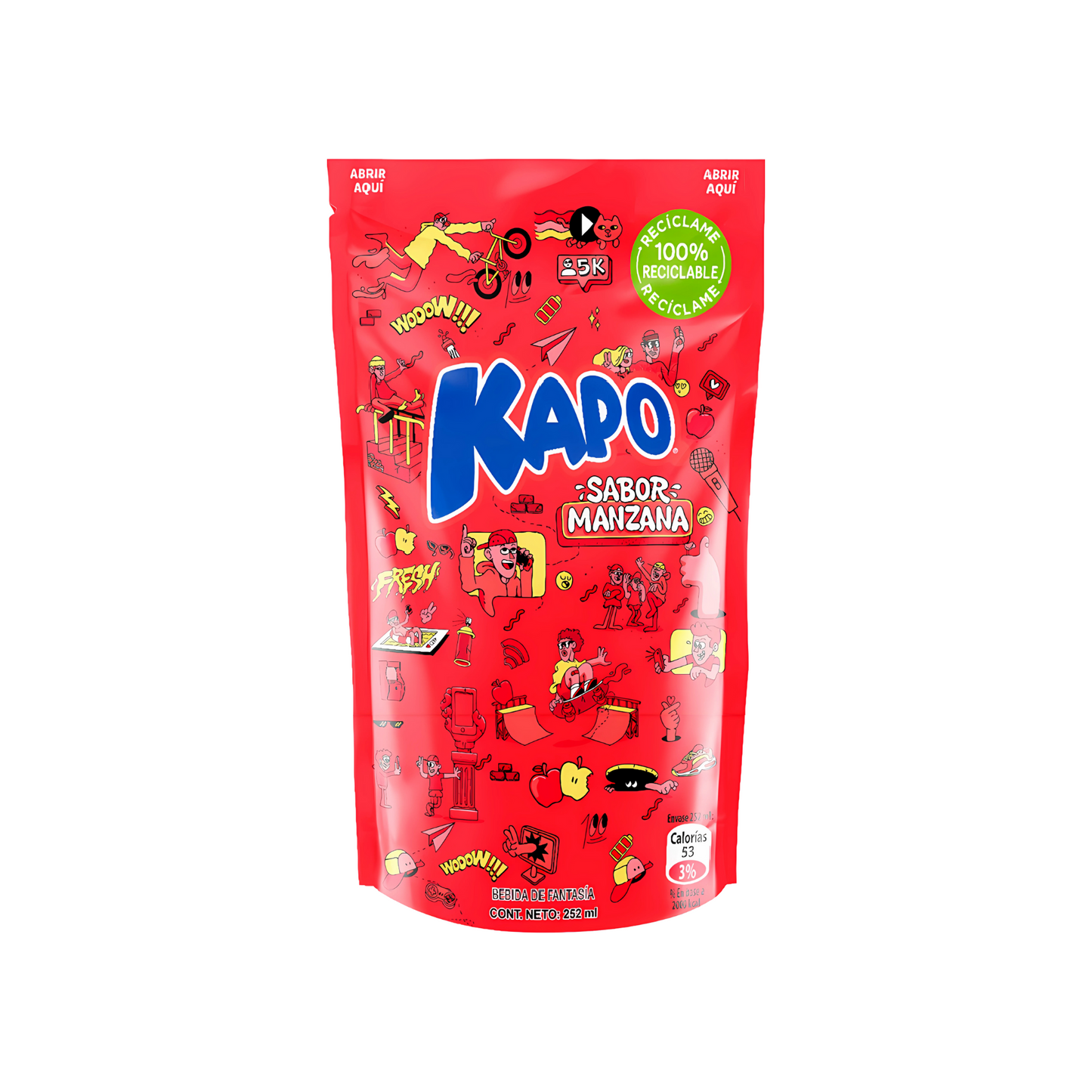 Jugo Kapo Manzana 252 ml