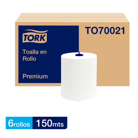 Toalla Jumbo Tork Premium D/H 6X150 Mt