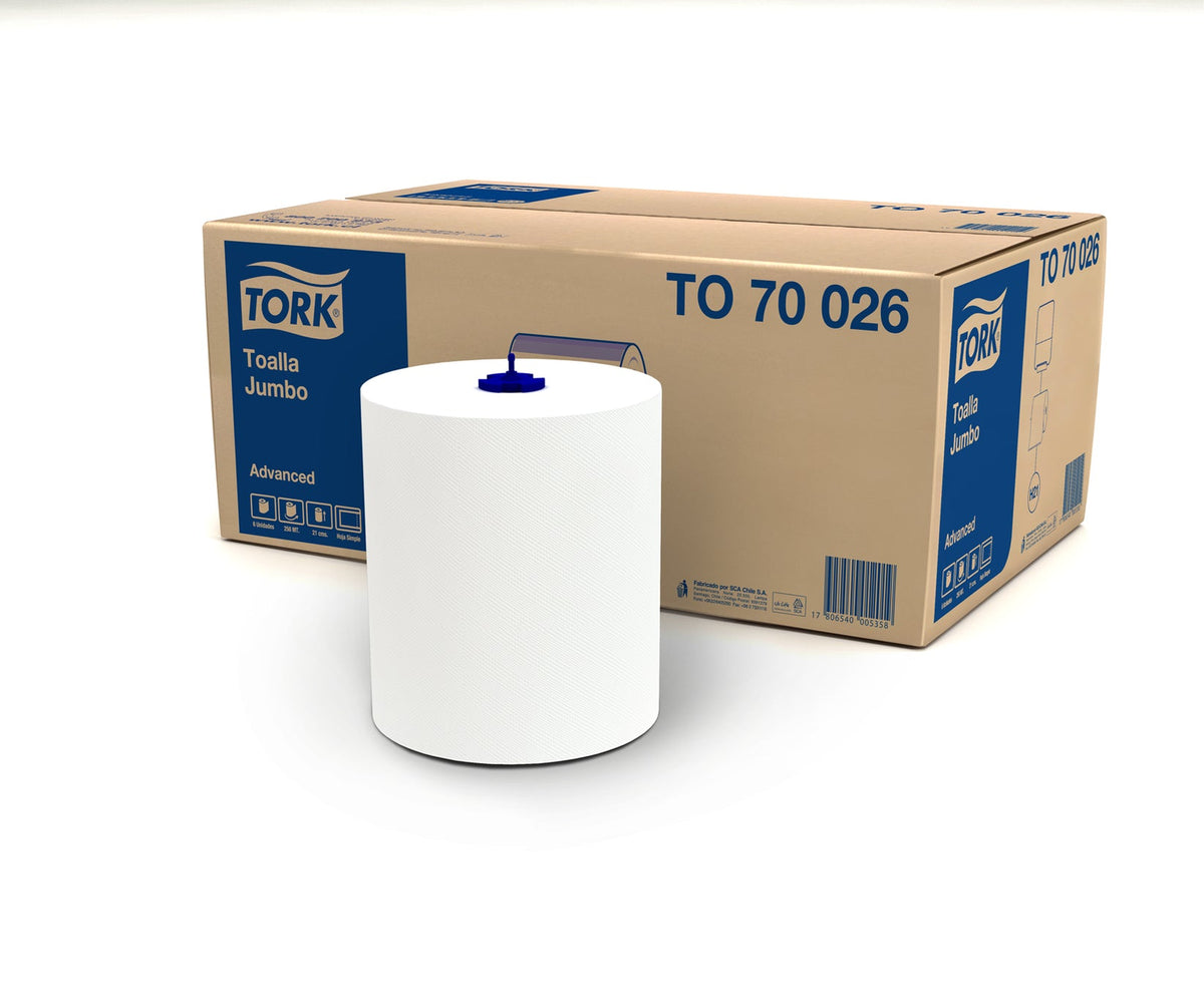 Toalla Jumbo Tork Universal 6x250 mts