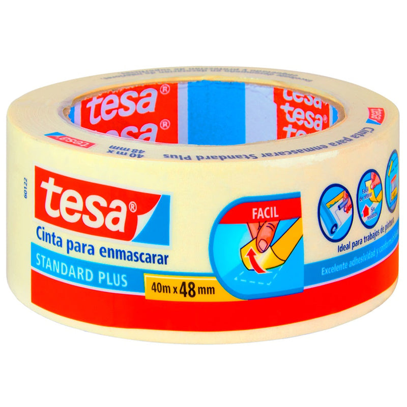 Cinta Adhesiva Masking 48 mm 40 mt