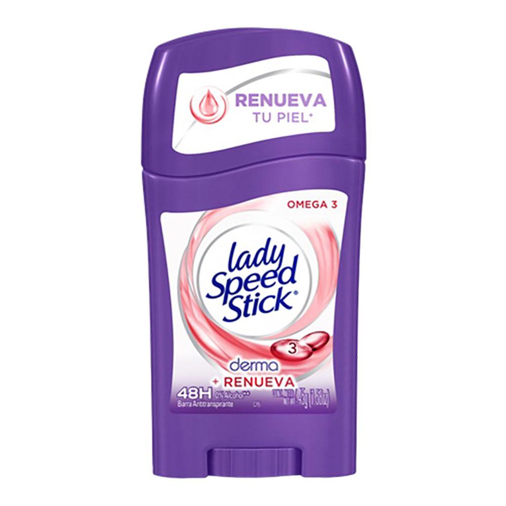 Desodorante en barra Lady Speed Stick derma + renueva 45 ml