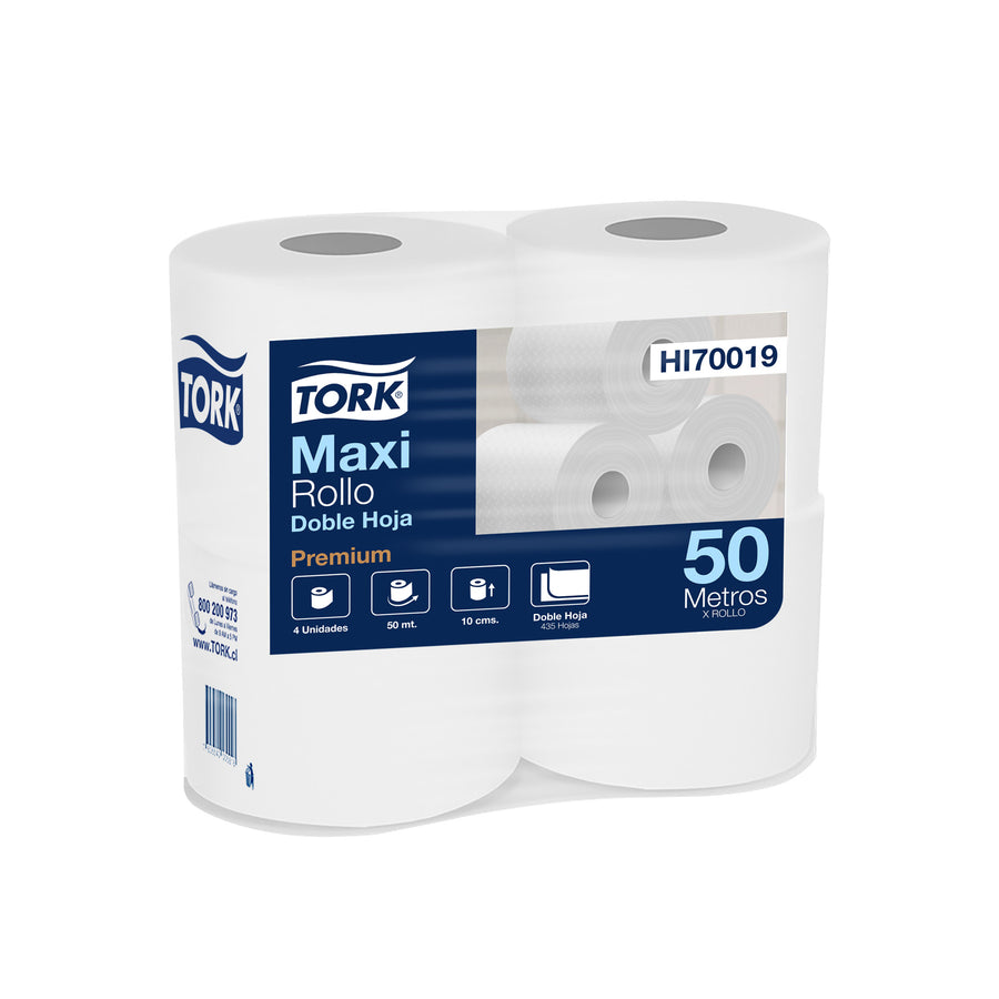Papel Higienico Doble Hoja 4x50 Tork