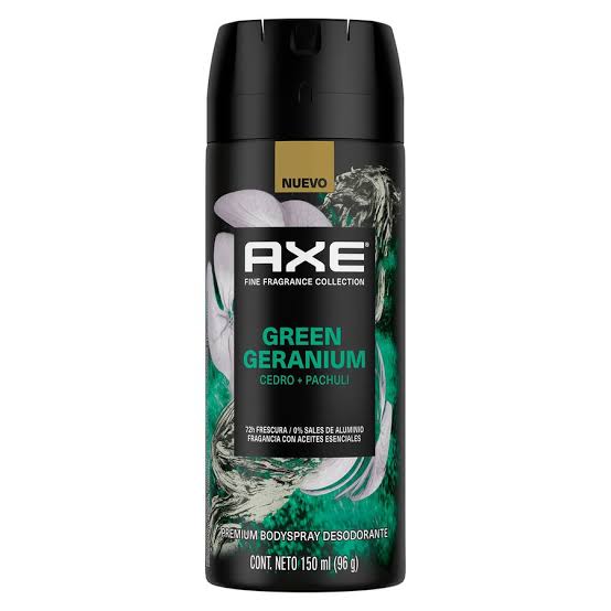 Desodorante Axe Spray Green Geranium 150 ml