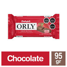 Chocolate Barra Frutilla Orly 95g