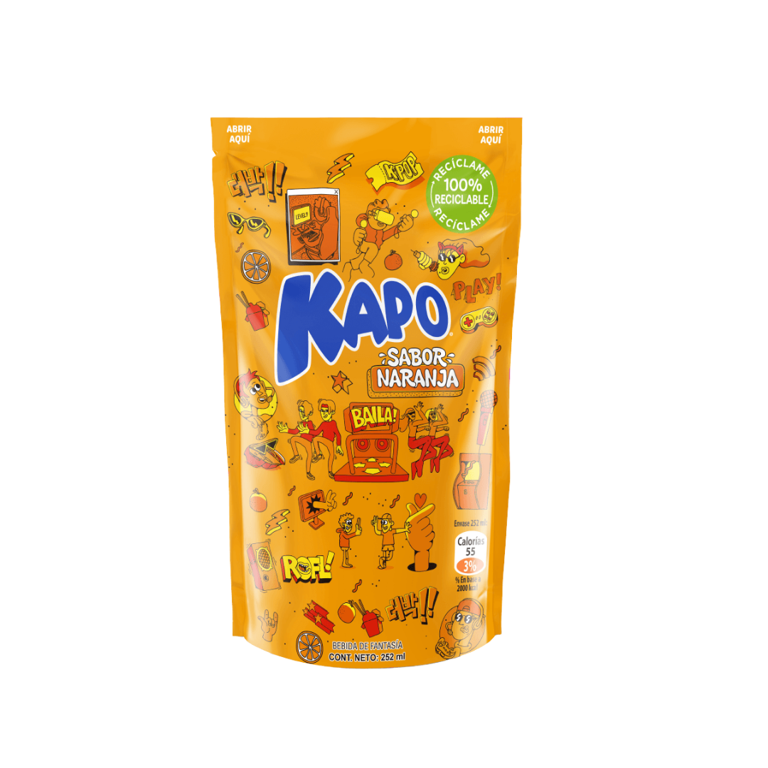 Jugo Kapo Naranja 252 ml
