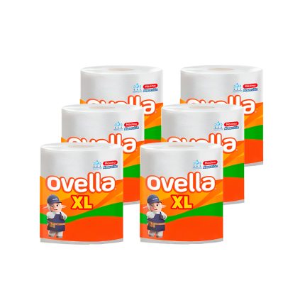 Manga Toalla Papel Doble Hoja Ovella XL