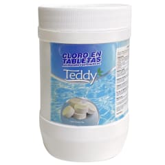 Cloro Tableta Fraco 1kg Teddy