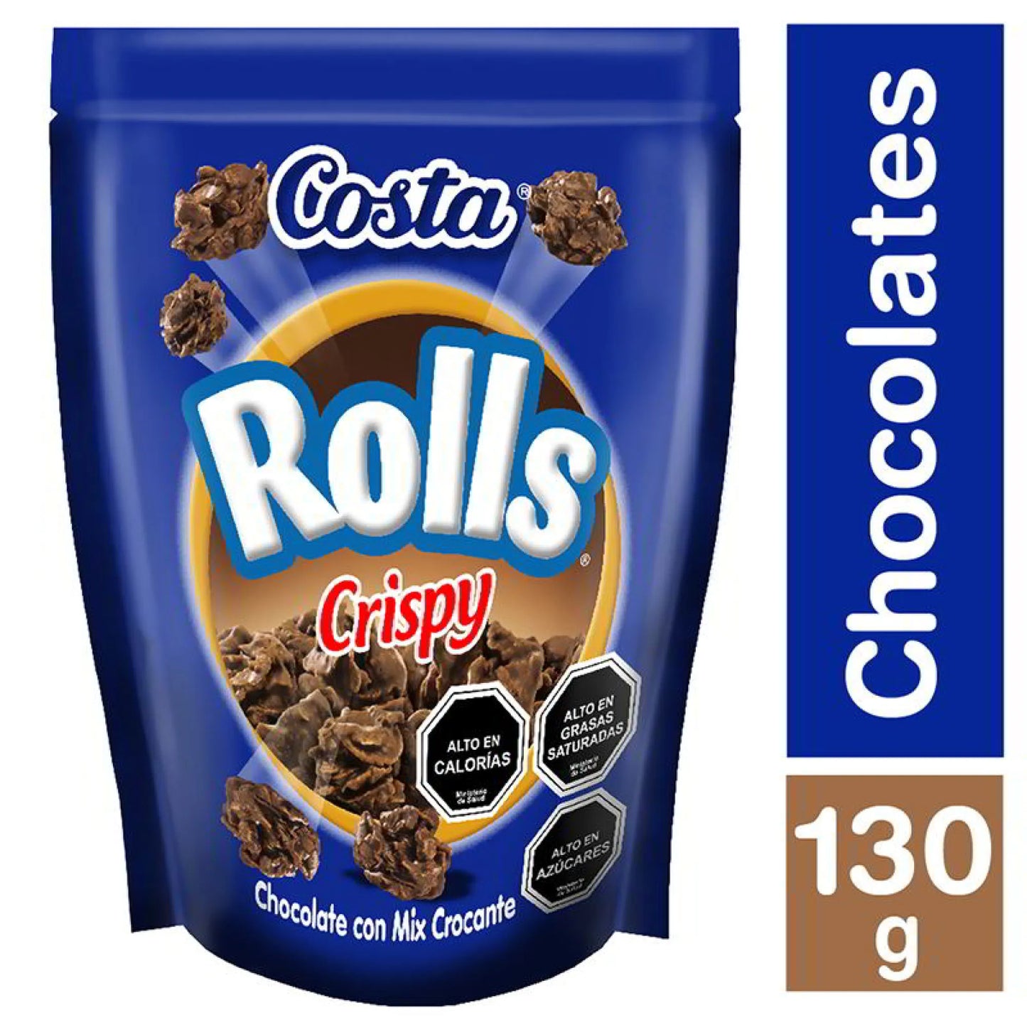 Chocolate Rolls Crispy 100 grs