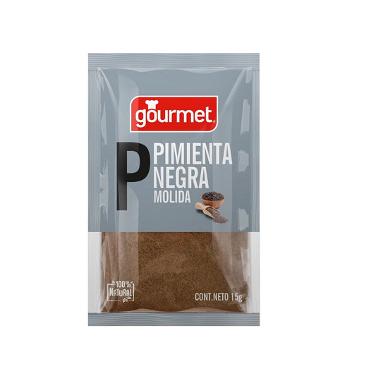 Pimienta negra sobre Gourmet 15g