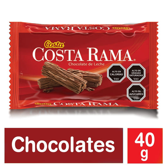 Chocolate de Leche Costa Rama 40 gr